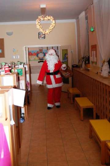 Święty Mikołaj odwiedził przedszkole