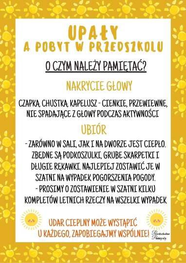 Ochrona przed upałami