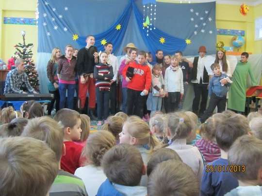 Niecodzienni goście z Ośrodka Szkolno-Wychowawczego