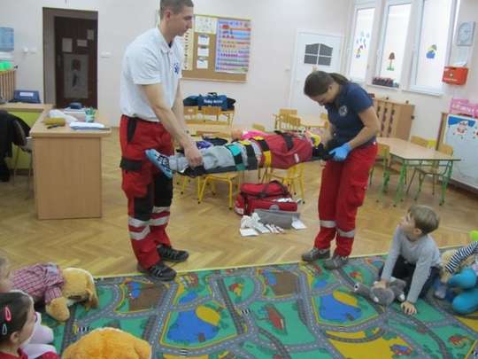 Zajęcia z pierwszej pomocy przedmedycznej w przedszkolu