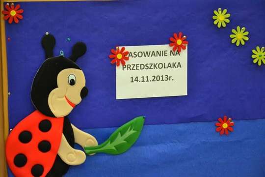 Uroczystość pasowania na przedszkolaka