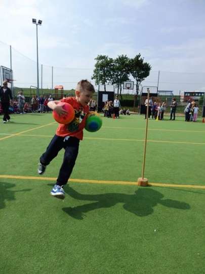 Olimpiada sportowa przedszkolaków w Niedarzynie